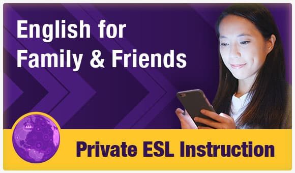 image linking to the English for Friends and Family program at Hunter Continuing Education